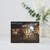 Carte Postale gare de Wellington (Debout devant)