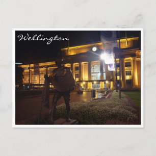 Carte Postale gare de Wellington