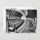 Carte Postale Gare de York (Devant / Derrière)