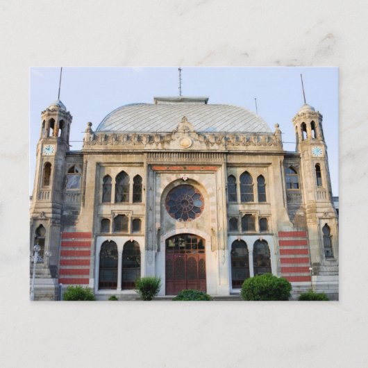 Carte Postale Gare d'Express Orient à Istanbul (Devant)