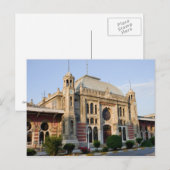 Carte Postale Gare d'Express Orient à Istanbul (Devant / Derrière)