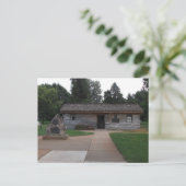 Carte Postale Gare d'Express Pony, Göteborg Nebraska (Debout devant)