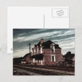 Carte Postale Gare d'Orangedale Cap-Breton Nouvelle-Écosse (Devant / Derrière)