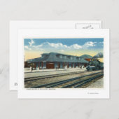 Carte Postale Gare du Maine Central (Devant / Derrière)