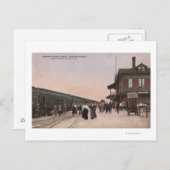 Carte Postale Gare du Pacifique Sud (Devant / Derrière)