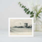 Carte Postale Gare, Hackettstown NJ 1906 Vintage (Debout devant)