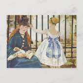 Carte Postale Gare Saint-Lazare - Edouard Monet (Devant)