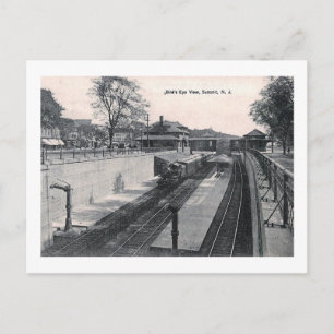 Carte Postale Gare, Sommet, NJ Vintage