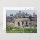 Carte Postale Gare Union # 2 (Devant / Derrière)