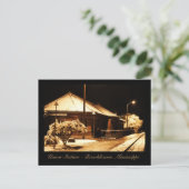 Carte Postale Gare Union - Brookhaven, Mississippi (Debout devant)