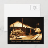 Carte Postale Gare Union - Brookhaven, Mississippi (Devant / Derrière)