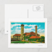 Carte Postale gare Union Depot à Portland, (Devant / Derrière)