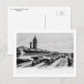 Carte Postale Gare Union Depot, Denver, Colorado Vintage (Devant / Derrière)