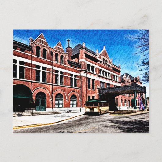 Carte Postale Gare Union Montgomery - Montgomery, Alabama (Devant)