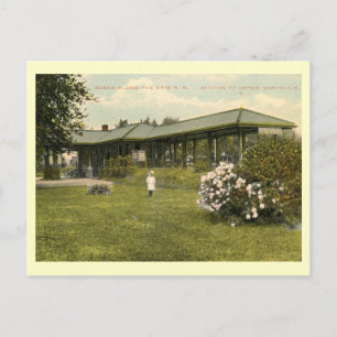 Carte Postale Gare, Upper Montclair, New Jersey Vintage