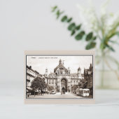 Carte Postale Gare vintage d'Anvers Central (Debout devant)
