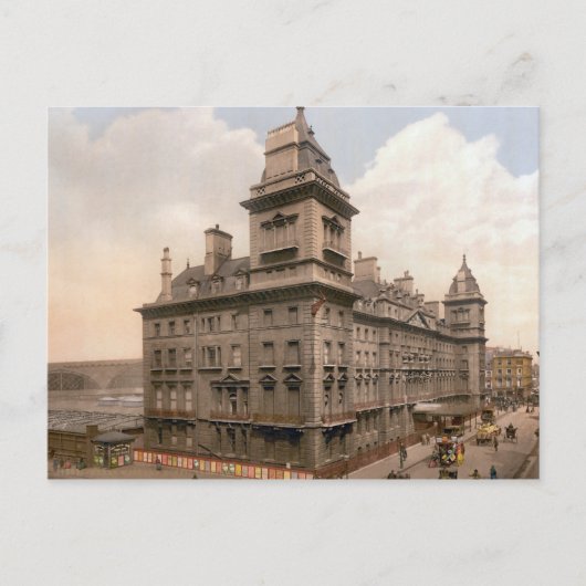 Carte Postale Gare vintage de Paddington Londres Angleterre (Devant)