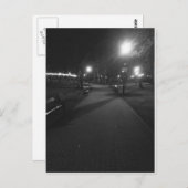 Carte Postale Garez la nuit (Devant / Derrière)