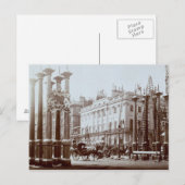 Carte Postale Garez la ruelle étant décorée pour le diamètre de (Devant / Derrière)