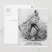 Carte Postale Garfield 1880 (Devant / Derrière)