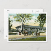 Carte Postale Garfield Park, Chicago 1908 Vintage (Devant / Derrière)