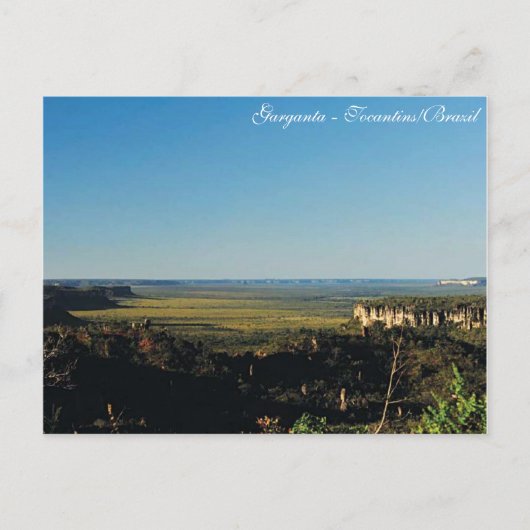 Carte Postale Garganta (Devant)