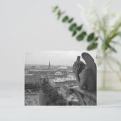 Carte Postale Gargouille 2 de Notre Dame (Debout devant)