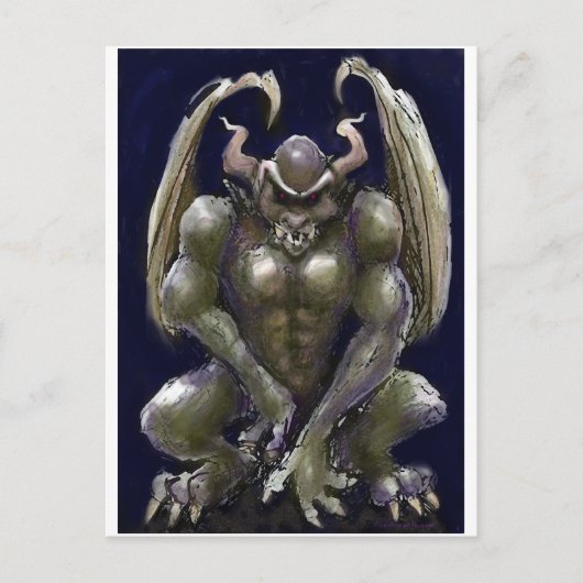 Carte Postale Gargoyle (Devant)