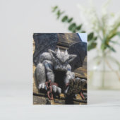 Carte Postale Gargoyle CB (Debout devant)
