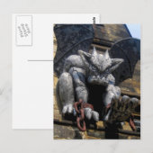 Carte Postale Gargoyle CB (Devant / Derrière)