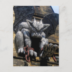 Carte Postale Gargoyle CB