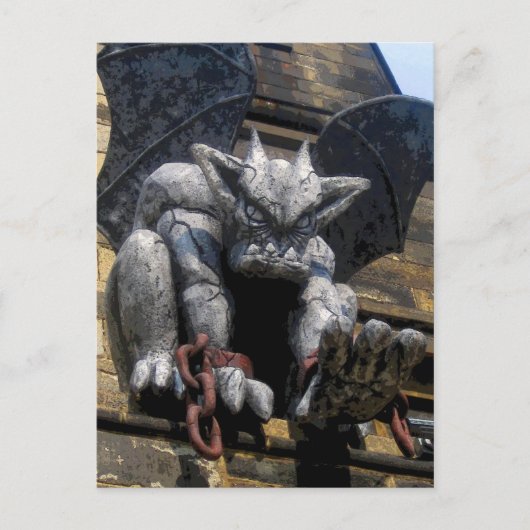 Carte Postale Gargoyle CB (Devant)