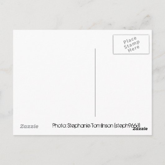 Carte Postale Gargoyle - ESP (Dos)