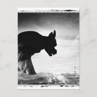 CARTE POSTALE GARGOYLE NOTRE DAME PARIS FRANCE