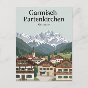 Carte Postale Garmisch-Partenkirchen, Allemagne