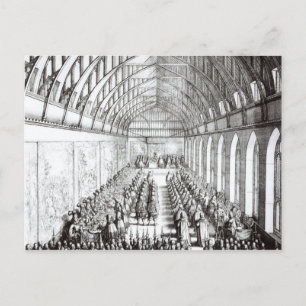 Carte Postale Garter Fête la Souveraine et les Chevaliers