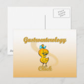 Carte Postale Gastroentérologie Chick (Devant / Derrière)