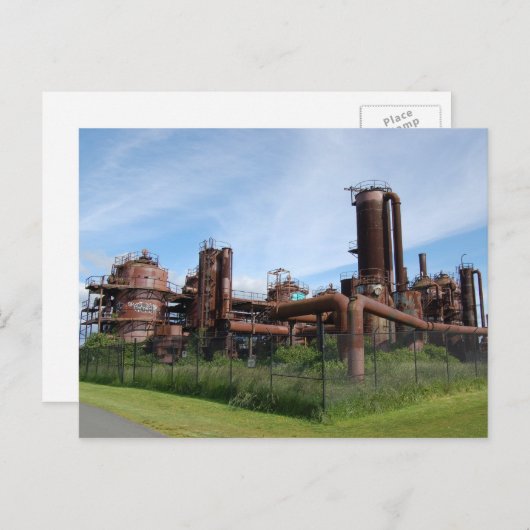 Carte postale Gasworks (Devant / Derrière)