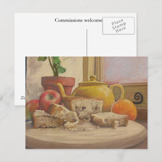 Carte Postale Gâteau (Devant / Derrière)