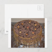 Carte Postale gâteau à la carotte (Devant / Derrière)