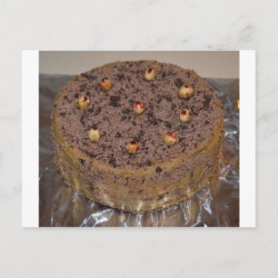 Carte Postale gâteau à la carotte