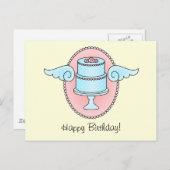 Carte Postale Gâteau aux ailes (Devant / Derrière)