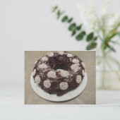 Carte Postale Gâteau cuit (Debout devant)