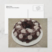 Carte Postale Gâteau cuit (Devant / Derrière)