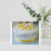 Carte Postale _gâteau d'anniversaire 2 (Debout devant)