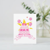Carte Postale Gâteau d'anniversaire de 88 ans (Debout devant)