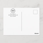 Carte Postale Gâteau d'anniversaire Joyeux Entreprise Ajouter un (Dos)