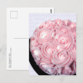 Carte Postale Gâteau de Champagne Rosé (Devant / Derrière)