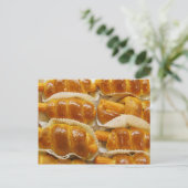 Carte Postale Gâteau de chien chaud ... Restauration asiatique (Debout devant)