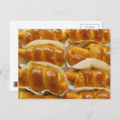 Carte Postale Gâteau de chien chaud ... Restauration asiatique (Devant / Derrière)